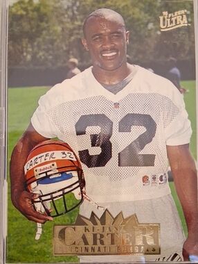 Kijana Carter Cincinnati Bengals Football Card - White Jersey